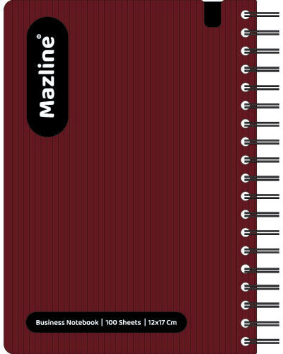 دفتر ١٠٠ برگ پ.پ سیمی پنجره دار - طرح 2