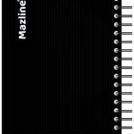 دفتر ١٠٠ برگ پ.پ سیمی پنجره دار - طرح 6