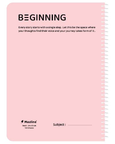 دفتر 100 برگ سیمی جلد نرم وزیری-طرح 1