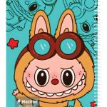 دفتر 60 برگ سیمی مجلد وزیری - طرح 1