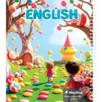 دفتر 40 برگ دو خط (زبان) سیمی جلد نرم وزیری - طرح 2