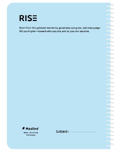 دفتر 100 برگ سیمی جلد نرم وزیری-طرح 2