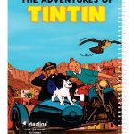 دفتر 80 برگ سیمی مجلد وزیری - طرح 3