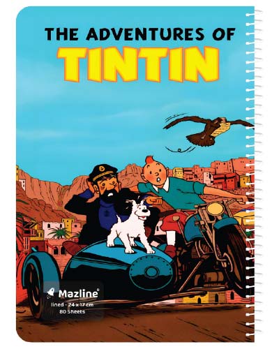 دفتر 80 برگ سیمی مجلد وزیری - طرح 3