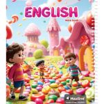 دفتر 40 برگ دو خط (زبان) سیمی جلد نرم وزیری - طرح 4