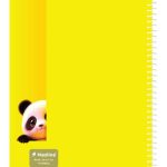 دفتر 40 برگ سیمی جلد نرم وزیری-طرح 17