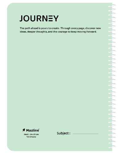 دفتر 100 برگ سیمی جلد نرم وزیری-طرح 4