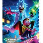 دفتر 60 برگ سیمی جلد نرم وزیری-طرح 5