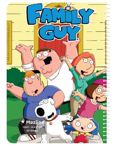 دفتر 60 برگ سیمی جلد نرم وزیری-طرح 6