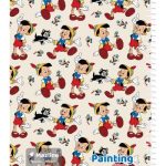 دفتر 40 برگ نقاشی سیمی جلد نرم وزیری - طرح 6