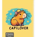 دفتر 60 برگ نقاشی سیمی جلد نرم وزیری - طرح 6