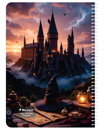 دفتر 100 برگ  سیمی جلد نرم وزیری