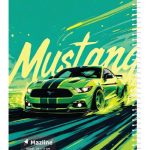 دفتر 60 برگ سیمی مجلد وزیری - طرح 6