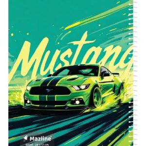 دفتر 60 برگ سیمی مجلد وزیری - طرح 6