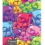 دفتر 60 برگ نقاشی سیمی جلد نرم وزیری - طرح 7