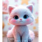 دفتر 40 برگ سیمی جلد نرم وزیری-طرح 7