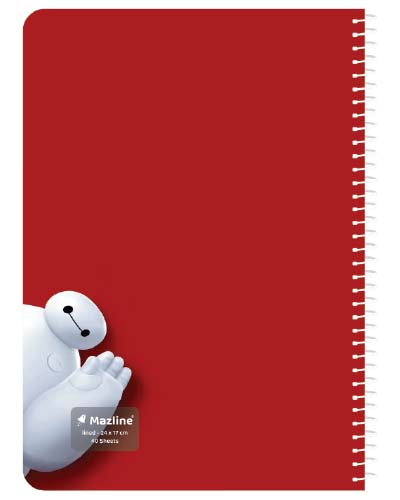 دفتر 40 برگ سیمی جلد نرم وزیری-طرح 20