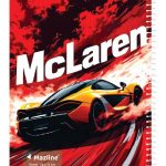 دفتر 60 برگ سیمی مجلد وزیری - طرح 7