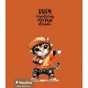 دفتر 60 برگ ته چسب وزیری - طرح 7