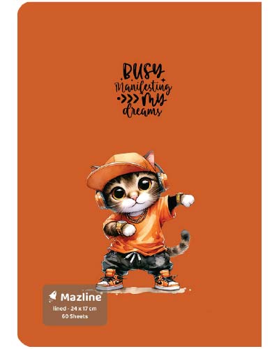 دفتر 60 برگ ته چسب وزیری