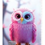 دفتر 40 برگ سیمی جلد نرم وزیری-طرح 8