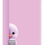 دفتر 40 برگ سیمی جلد نرم وزیری-طرح 21