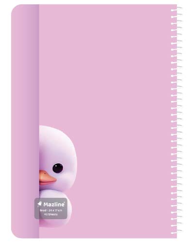 دفتر 40 برگ سیمی جلد نرم وزیری-طرح 21