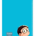 دفتر 40 برگ سیمی جلد نرم وزیری-طرح 22