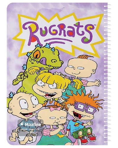 دفتر 100 برگ سیمی مجلد وزیری - طرح 9