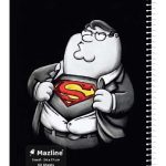 دفتر 60 برگ سیمی جلد نرم وزیری-طرح 10