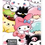 دفتر 60 برگ نقاشی سیمی جلد نرم وزیری - طرح 11