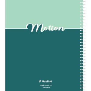 دفتر 80 برگ سیمی جلد نرم وزیری-طرح 11