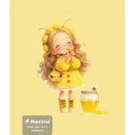 دفتر 40 برگ ته چسب وزیری - طرح 11