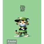 دفتر 60 برگ ته چسب وزیری - طرح 11