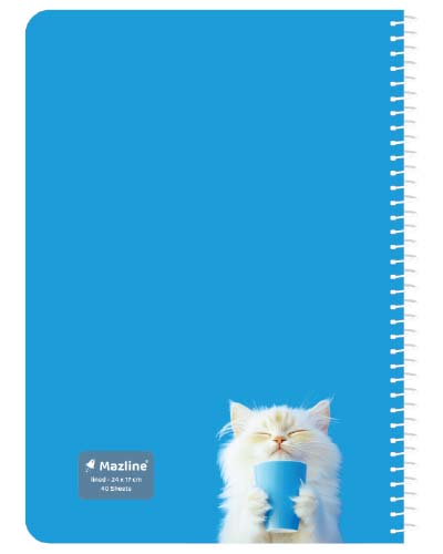 دفتر 40 برگ سیمی جلد نرم وزیری-طرح 13