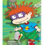 دفتر 100 برگ سیمی مجلد وزیری - طرح 12