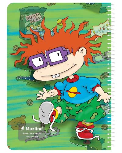 دفتر 100 برگ سیمی مجلد وزیری - طرح 12