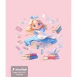 دفتر 40 برگ ته چسب وزیری - طرح 12