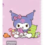 دفتر 60 برگ سیمی مجلد وزیری - طرح 14