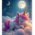 دفتر 60 برگ سیمی مجلد وزیری - طرح 15