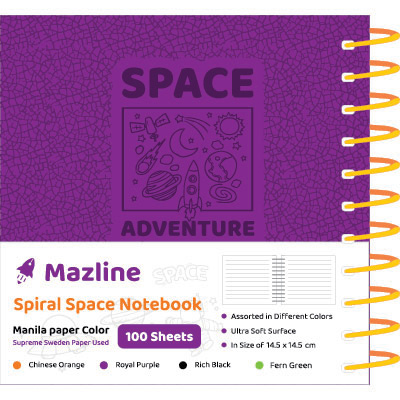 دفتر 100 برگ اسپیس سیمی ترمو خشتی