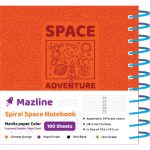 دفتر 100 برگ اسپیس سیمی ترمو خشتی - طرح 4