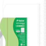 دفتر 120 برگ اُربیت سیمی جلد پ.پ جیبی بزرگ - طرح 5