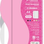 دفتر 120 برگ اُربیت سیمی جلد پ.پ رحلی - طرح 3