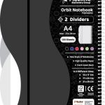 دفتر 120 برگ اُربیت سیمی جلد پ.پ رحلی - طرح 6