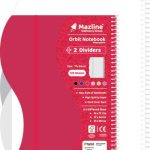 دفتر 120 برگ اُربیت سیمی جلد پ.پ وزیری - طرح 1