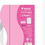 دفتر 120 برگ اُربیت سیمی جلد پ.پ وزیری - طرح 3