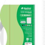 دفتر 120 برگ اُربیت سیمی جلد پ.پ وزیری - طرح 5