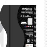 دفتر 120 برگ اُربیت سیمی جلد پ.پ وزیری - طرح 6