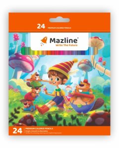 مداد رنگی ۲۴ عددی - طرح 1